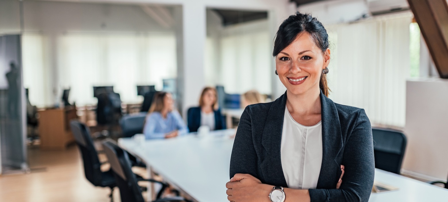 Portrait of a female business leader-1