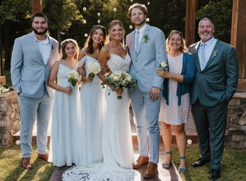 Wil Wortmann (far right) with His Family