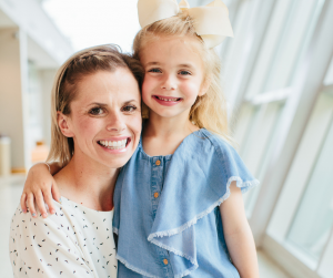 Casidea Holliday and her daughter