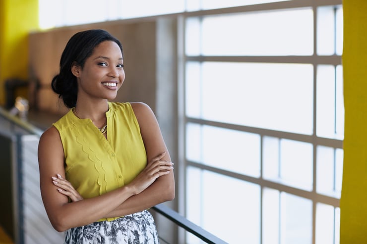 Confident business professional with her MBA from SNU